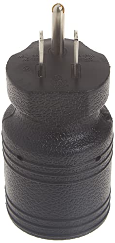 Conntek 30111-BK Locking Adapter U.S. 3 Prong Male Plug To 15 Amp Locking Female Connector NEMA 5-15P to NEMA L5-15R Black | The Storepaperoomates Retail Market - Fast Affordable Shopping