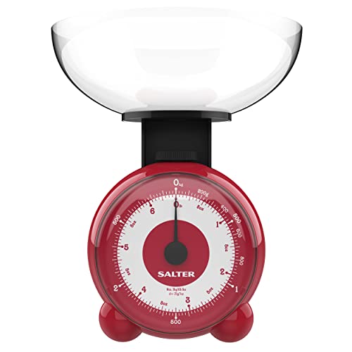 Salter Orb Mechanical Scale, Red