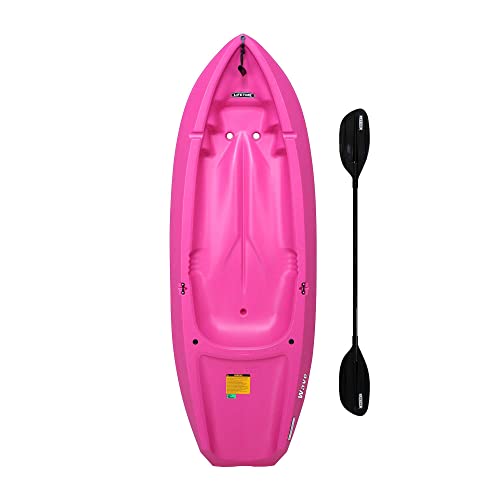 Lifetime Youth Wave Kayak (Paddle Included, Pink, 6′
