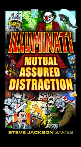 Steve Jackson Games Illuminati Mutual Assured Distraction Card Game