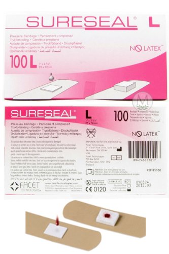 SureSeal Pressure Bandages (Size Large) (Box of 100)