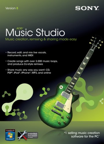 Sony Acid Music Studio 8.0 [Old Version]