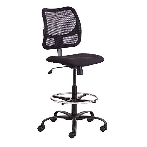 Safco Products Vue Mesh Extended-Height Chair 3395BL, Ergonomic, Breathable Mesh Back, Black, mid-Back | The Storepaperoomates Retail Market - Fast Affordable Shopping