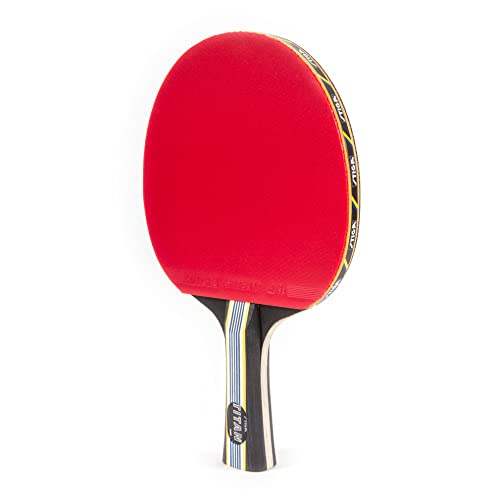 STIGA Tournament-Quality Titan Table Tennis Racket with Crystal Technology to Harden Blade for Increased Speed, 2mm Sponge and Concave Italian Composite Handle