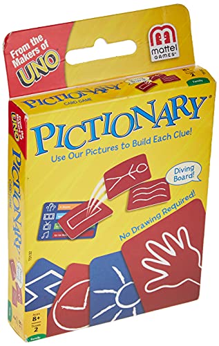Pictionary Card Game Using Cards and Charades to Act Out Clues​