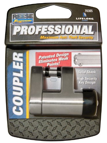 Reese Towpower 70305 Professional Chrome Coupler Lock