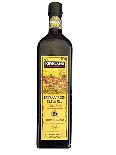 Kirkland Signature Extra Virgin Olive Oil Toscano (from Tuscany), 1 Liter