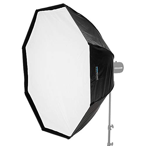 Pro Studio Solutions EZ Pro Beauty Dish Octagon Softbox 48″ with Speedring, for Bowens Gemini Standard, Classica Powerpack, R Series, Rx Series, and Pro Series Strobe Flash Light, Speed Ring, Soft Box, Octbox