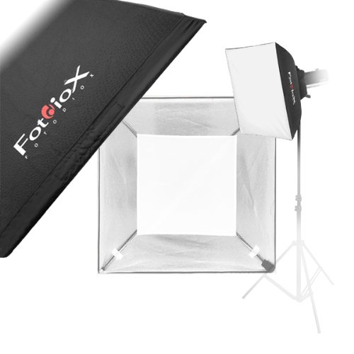 Fotodiox Pro Softbox, 24″x24″ (24×24 in) with Speedring, for Bowens Gemini Standard, Classica Powerpack, R Series, Rx Series, and Pro Series Strobe Flash Light, Soft Box, Speed Ring