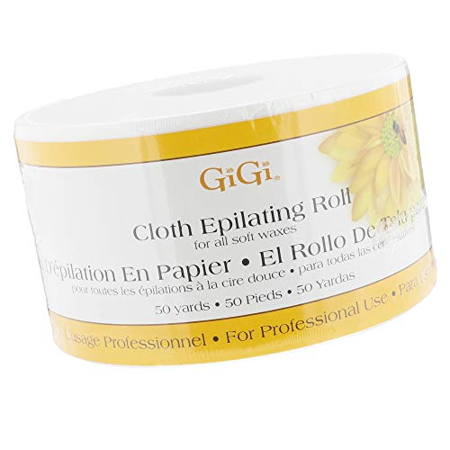 GiGi Cloth Epilating Roll for Hair Waxing/Hair Removal, 50 yds
