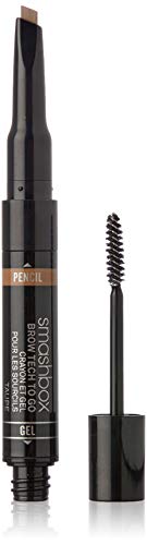 Smashbox Brow Tech To Go Gel 2-In-1 Double Ended Pencil # Taupe 0.007 Ounce