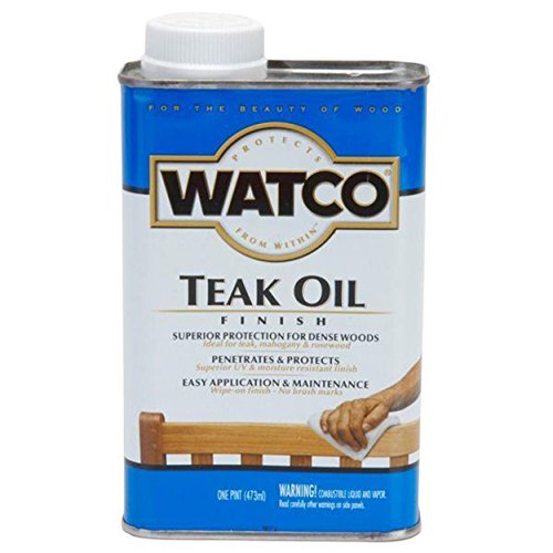 Watco Brown Oil-Based Teak Oil Finish 1 pt.