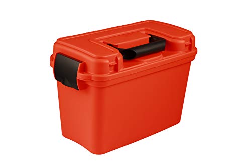 Attwood 11834-1 Boater’s Box, Bright Safety Orange