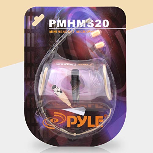 PYLE-PRO Double Over Ear Microphone Headset – fessional Hands Free Omnidirectional Wired Audio Boom Condenser Microphone Headset w/ 4 Pin Mini XLR, 1.2m Cable, and Windscreen – Pyle PMHMS20 (Beige) | The Storepaperoomates Retail Market - Fast Affordable Shopping