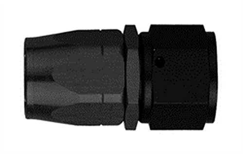 Aeroquip FBM4416 AQP Hose Fitting -16AN Hose Size Straight Swivel Aluminum Black Anodized Bulk Packaged AQP Hose Fitting