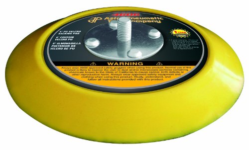Astro Pneumatic Tool 4606 6-Inch PU Velcro Backing Pad