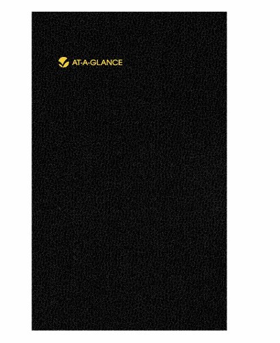 AT-A-GLANCE Undated Website Address Book and Password Keeper, Black, 3.63 x 6.13 x .21 Inches (80-500-05)