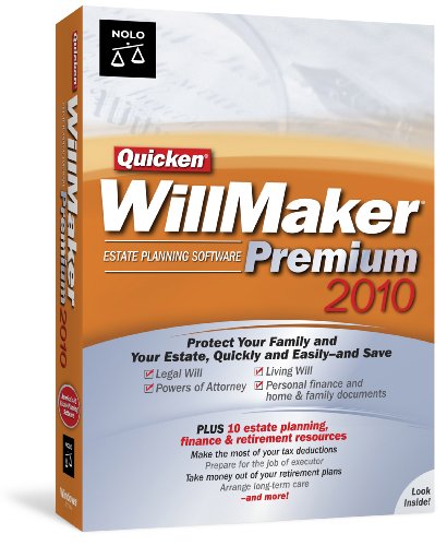 Quicken WillMaker Premium 2010 [Old Version]