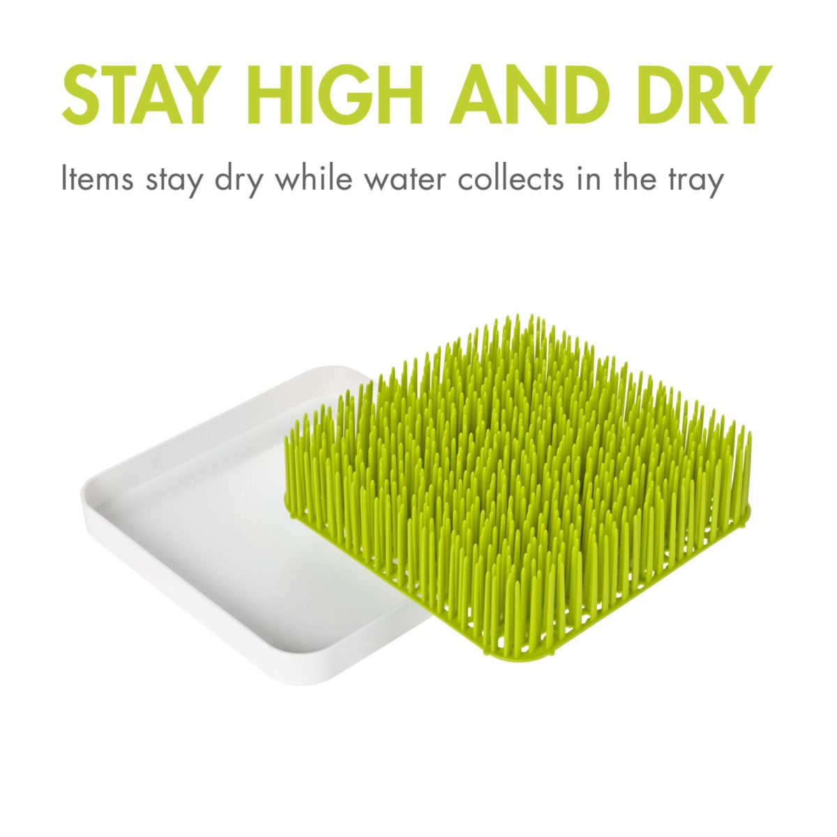 Boon Grass Countertop Drying Rack, Green | The Storepaperoomates Retail Market - Fast Affordable Shopping