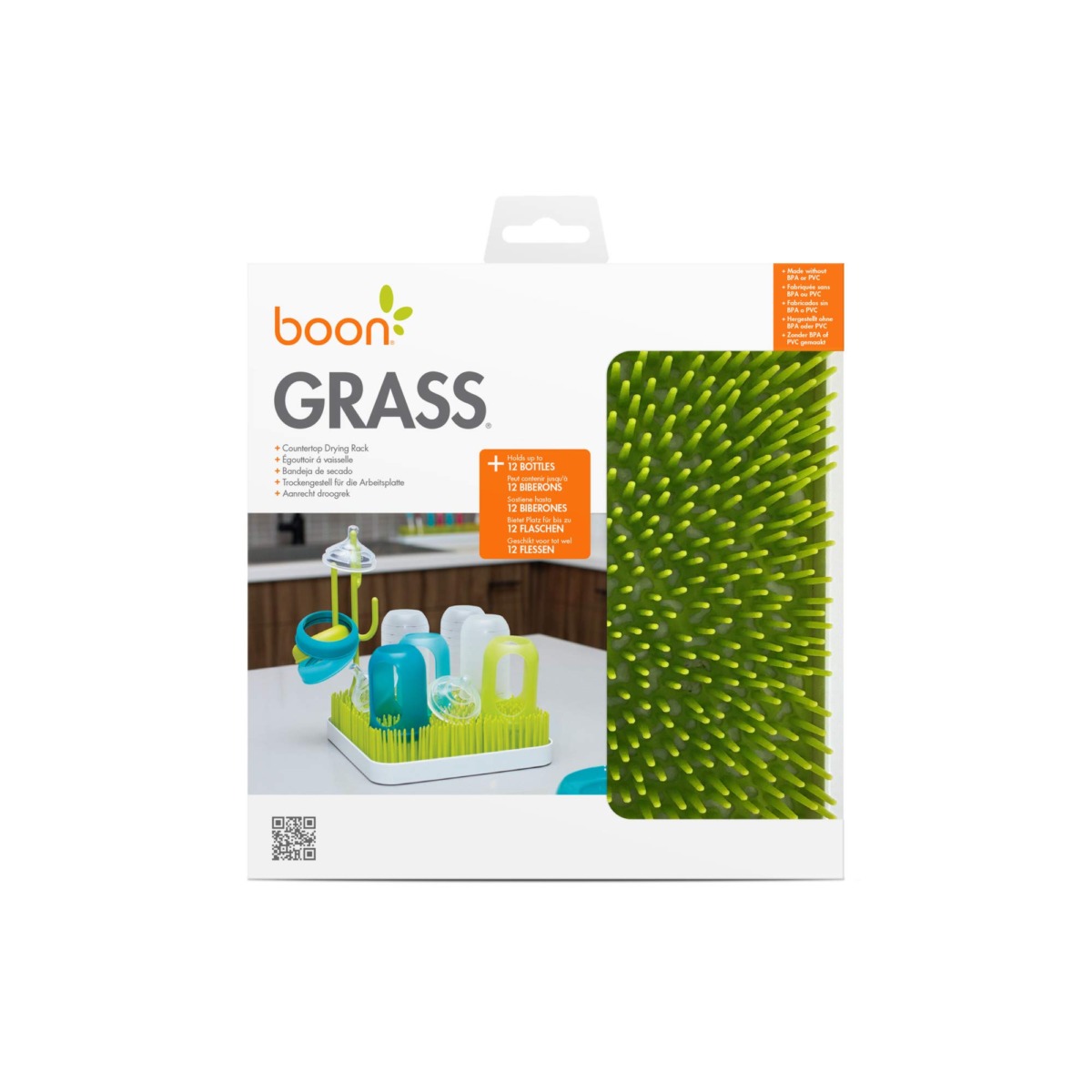 Boon Grass Countertop Drying Rack, Green | The Storepaperoomates Retail Market - Fast Affordable Shopping