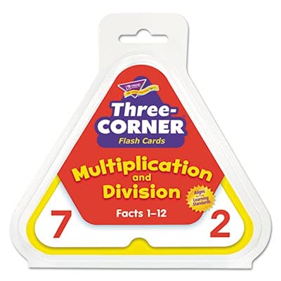 TEPT1671 – Multiplication/Division Three-Corner Flash Cards