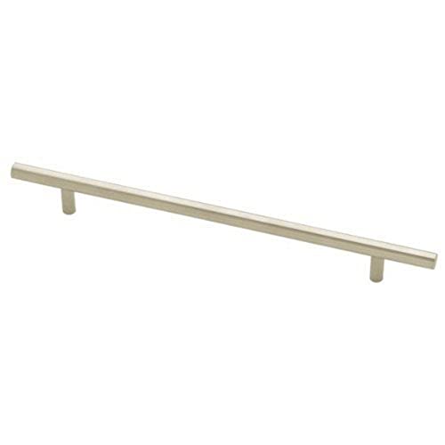 Liberty P02102-SS-C, Steel Bar Drawer Pulls Cabinet Hardware, Cabinet Handles, 8-13/16 in, Stainless Steel, 1 Piece