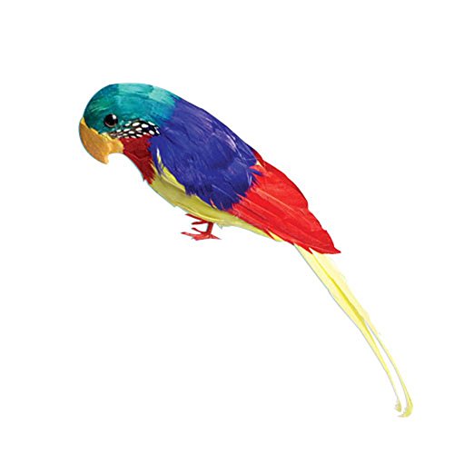U.S Toy Company Feather Parrot Decoration, 12-Inch | The Storepaperoomates Retail Market - Fast Affordable Shopping