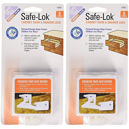 Mommy’s Helper Safe-Lok for Drawers and Cabinets (Set of 2 packs of 6!)