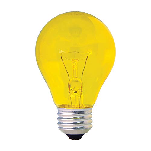 GE 49728 25-Watt Yellow Light Bulb