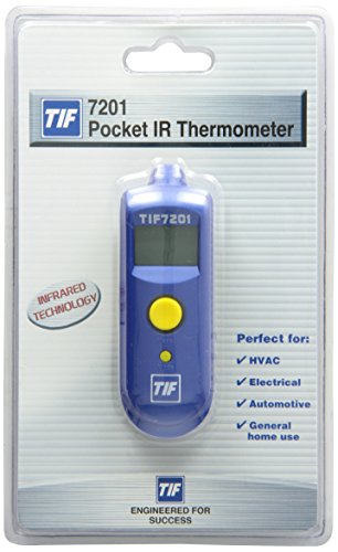 Robinair TIF7201 Pocket Infrared Thermometer with 1:1 Distance To Spot Ratio , Blue