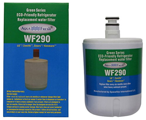 Aqua Fresh 5231JA2002A Refrigerator Water Filter Replacement for LG LT500P, ADQ72910911, GEN11042FR-08, HDX FML-1, LSC27925ST, LFX25974ST (1 Pack)