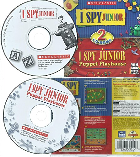 I Spy Collection- Includes 3 Individual Games: I Spy School Days, I Spy Spooky Mansion, I Spy Junior Puppet Playhouse