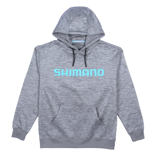Shimano Fishing Performance Hoodie – Grey, MD [AHOODPRFMHGY]