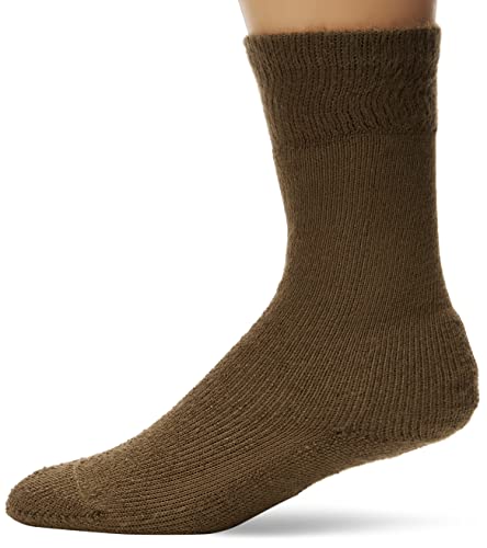 Thorlos Unisex MCB Combat Thick Padded Sock, Coyote Brown, Medium