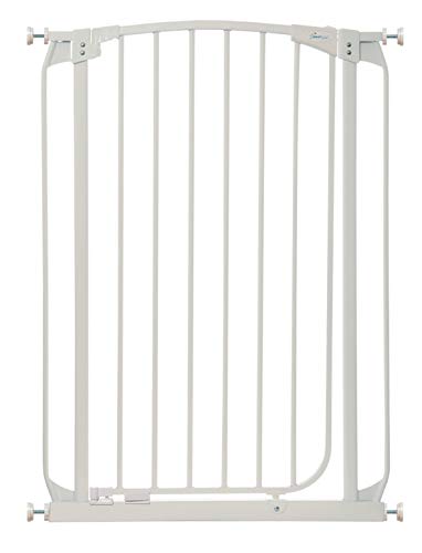 Dreambaby Chelsea Extra-Tall Auto-Close Security Baby Safety Gate – White-Model F190W