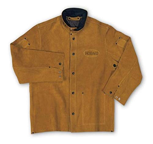 Hobart Unisex Adult Heavy protective work jackets, Brown, Large