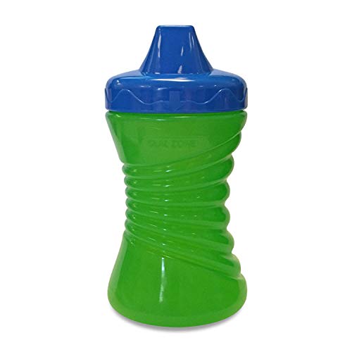 First Essentials by NUK Fun Grips Hard Spout Sippy Cup, 10 oz.,Colors may vary