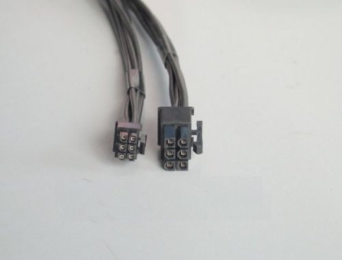 CRAZYCONN PCIe PCI-e Power Cable for Mac G5 nVidia ATI Video Card
