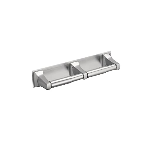 Moen R5580 Commercial Donner Collection In-Line Double Roll Toilet Paper Holder, Chrome