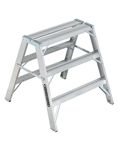 Louisville Ladder 3-Foot Aluminum Sawhorse, 300-Pound Duty Capacity, Type IA, L-2032-03