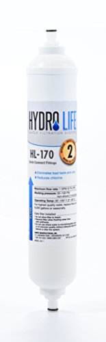 Hydro Life 52101 HL-170 QC Under Counter Replacement Filter , White