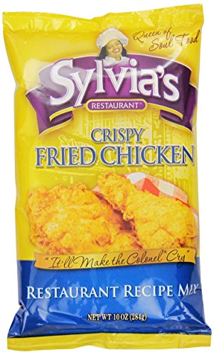Sylvia’s Restaurant Recipe Mix (Crispy Fried Chicken, 10 Ounce (Pack of 9))