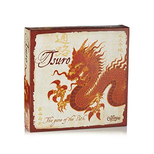Calliope Tsuro – The Game of The Path – A Family Strategy Board Game For Adults and Kids 2-8 Players Ages 8 & Up