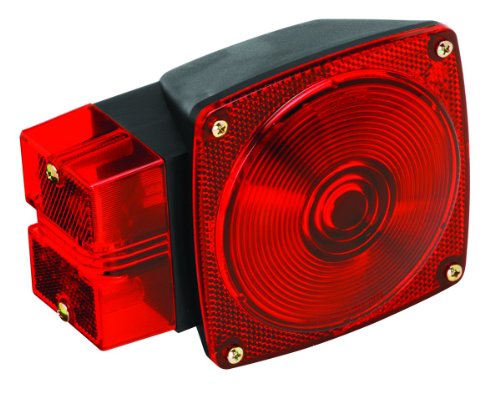 Wesbar Right Hand Submersible Combination Tail Light, Over 80-Inch – 2523074, Red