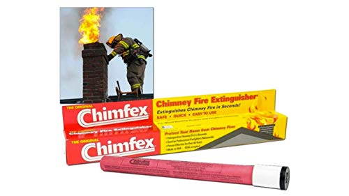 Chimfex By Orion Safety Products – CSIA Approved Chimney Fire Extinguisher – Safe, Quick and Easy – Stops Chimney Fires In Homes in Under 22 Secs. – MADE IN USA