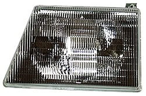 TYC Left Headlight Assembly Compatible with 1997-2007 Ford Econoline /Club Wagon