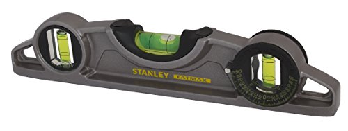 Stanley 0-43-609 Spirit level”Torpedo Pro” of aluminum, Black
