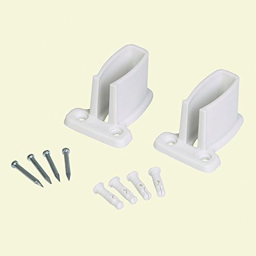 ClosetMaid Wall Bracket with Anchors and Screws, 2-Ct