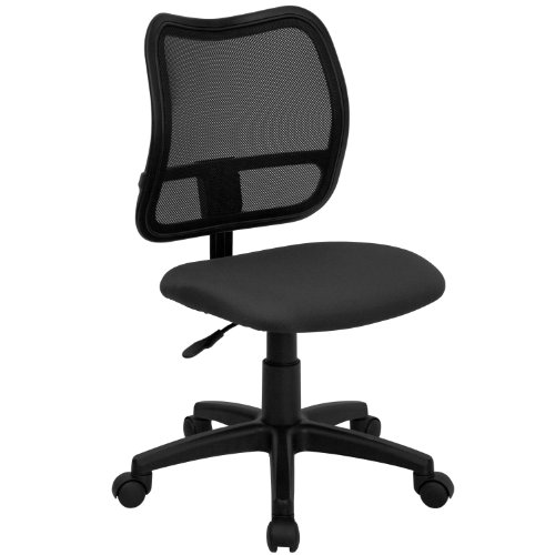 Flash Furniture Mid-Back Gray Mesh Swivel Task Office Chair