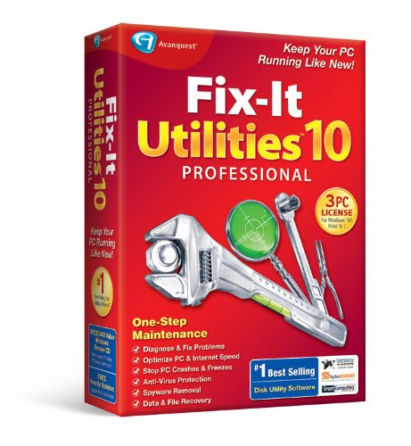 Fix-It Utilities 10 Professional [Old Version] | The Storepaperoomates Retail Market - Fast Affordable Shopping